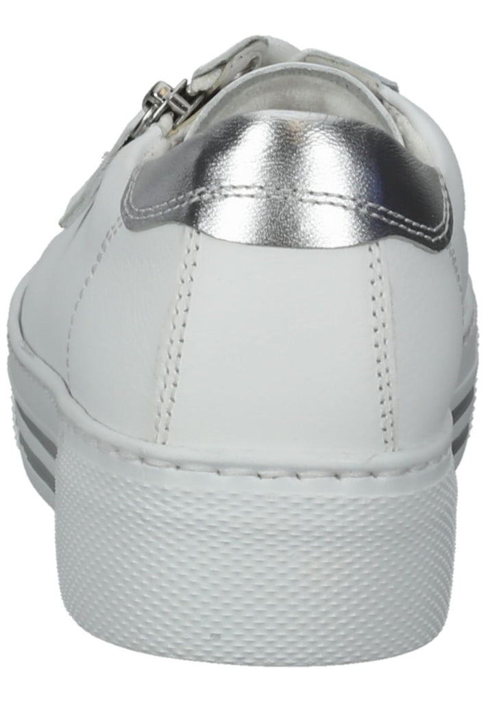 Gabor Sneaker Leder Weiß/Silber
