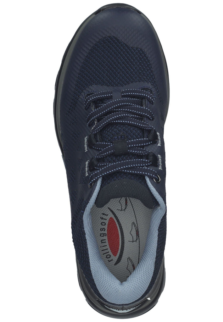 Gabor Sneaker Lederimitat/Textil Blau/Schwarz