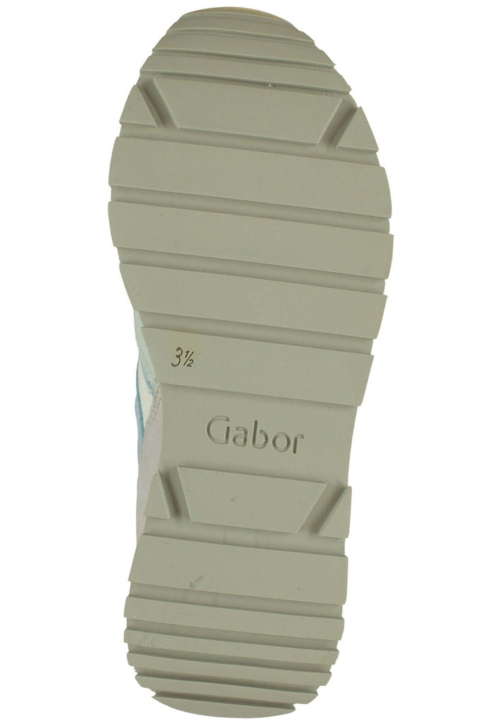 Gabor Sneaker Lederimitat Weiß