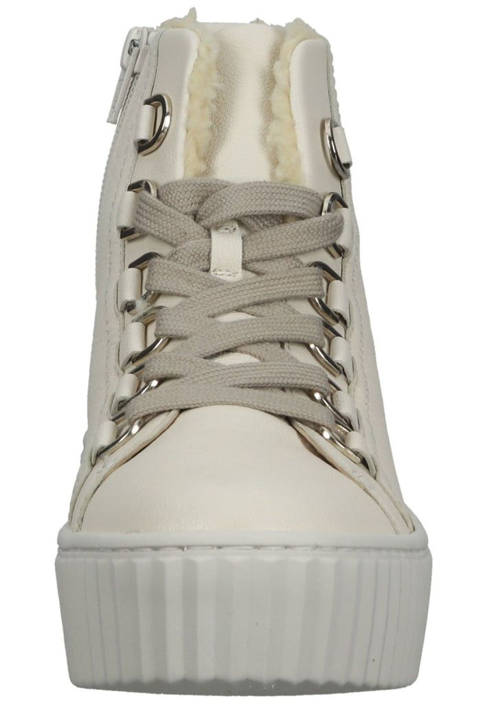Gabor Sneaker Nappaleder Creme Warmfutter