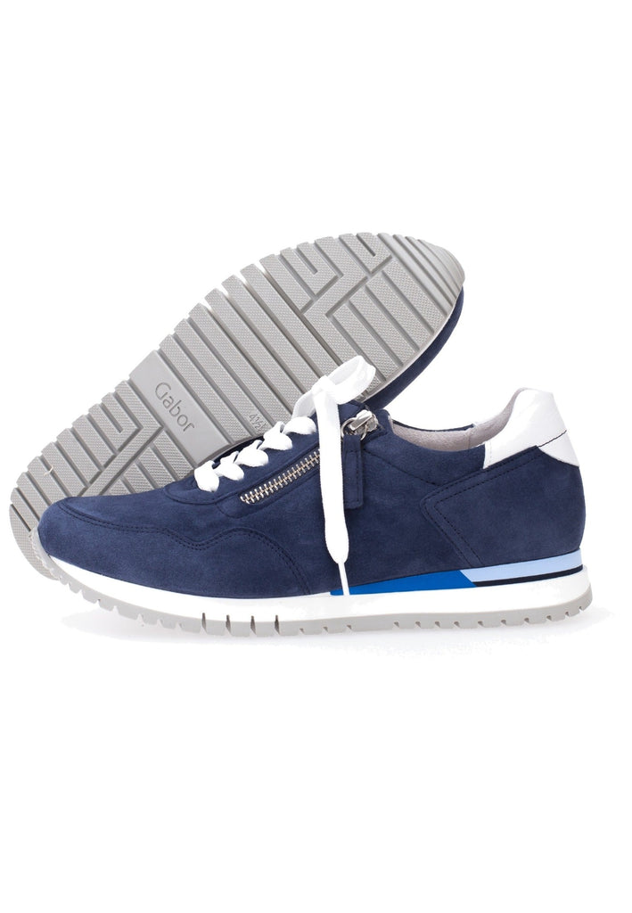 Gabor Sneaker Nappaleder Dunkelblau