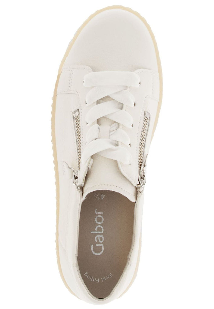 Gabor Sneaker Nappaleder Latte