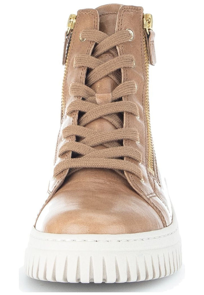 Gabor Sneaker Nappaleder Mittelbraun