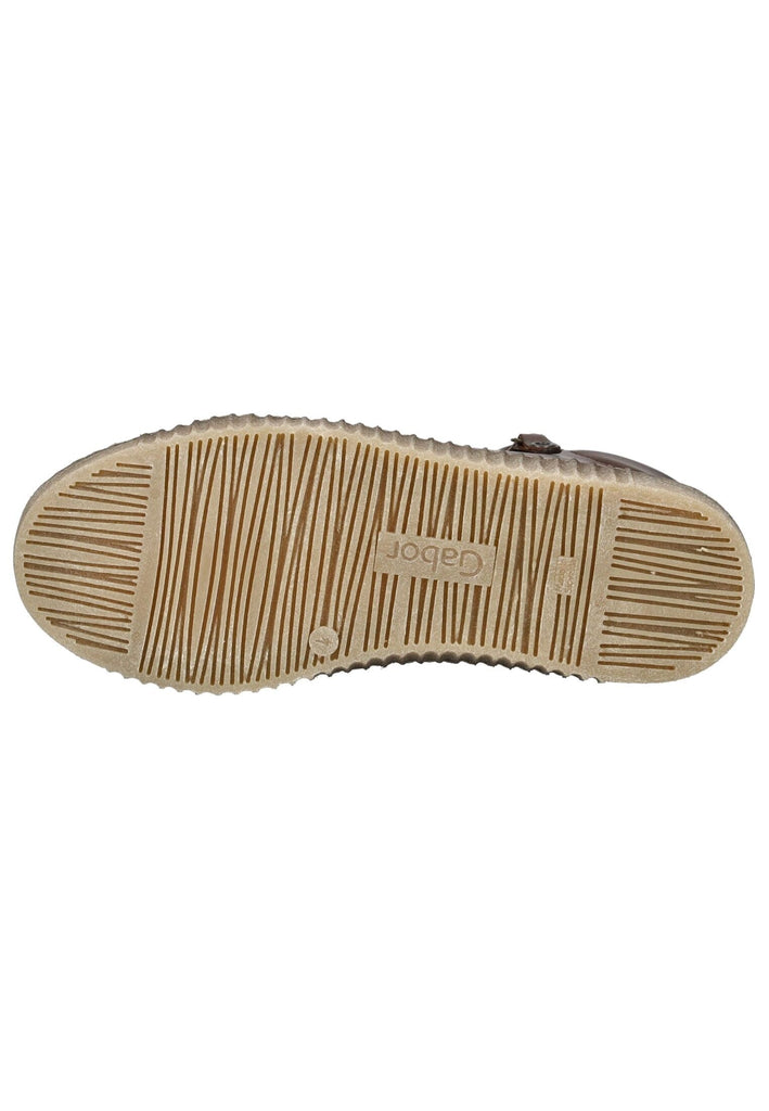 Gabor Sneaker Nappaleder Mittelbraun