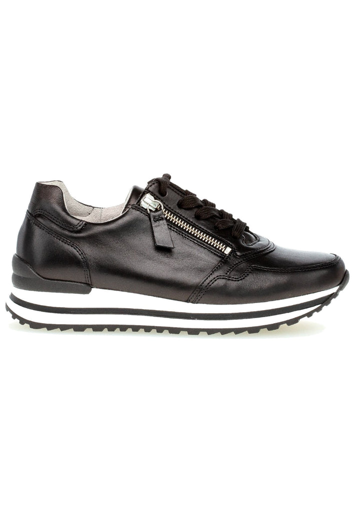 Gabor Sneaker Nappaleder Schwarz
