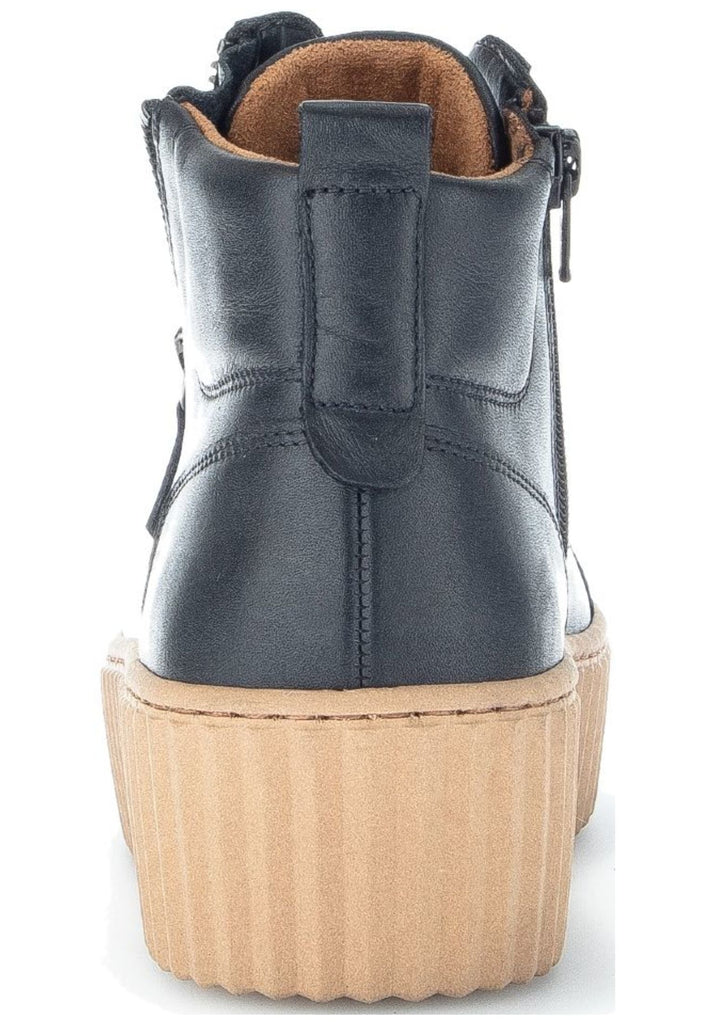 Gabor Sneaker Nappaleder Schwarz/Braun