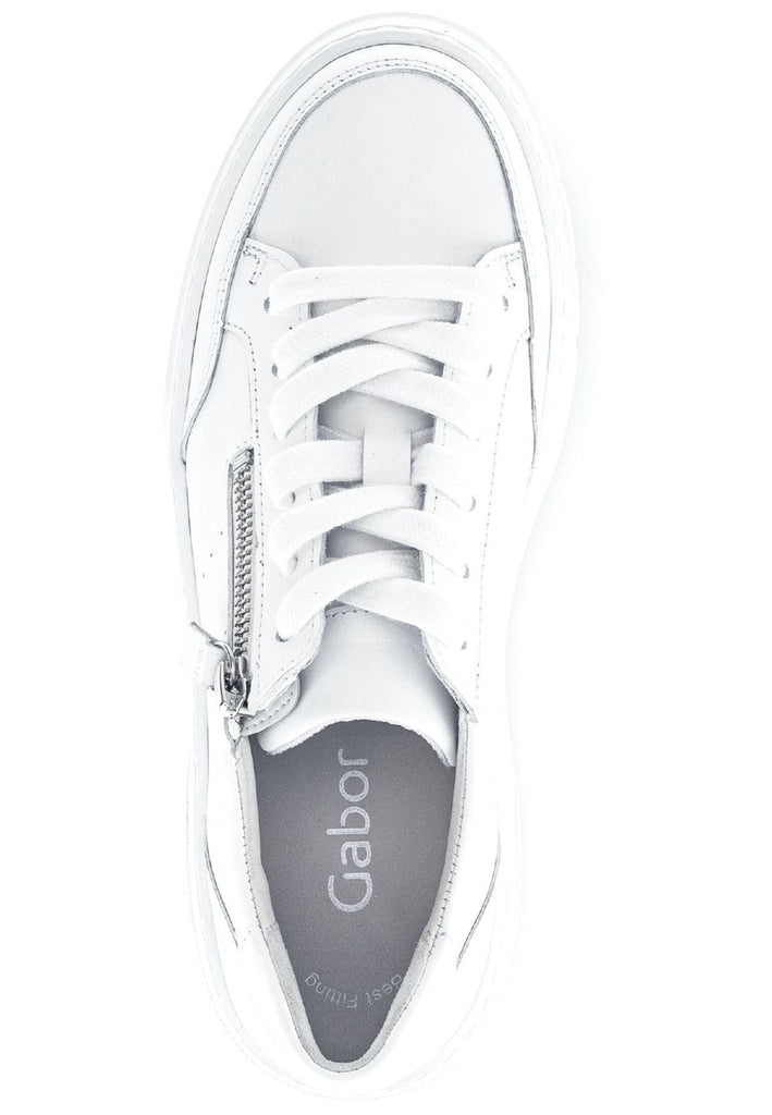 Gabor Sneaker Nappaleder Weiß