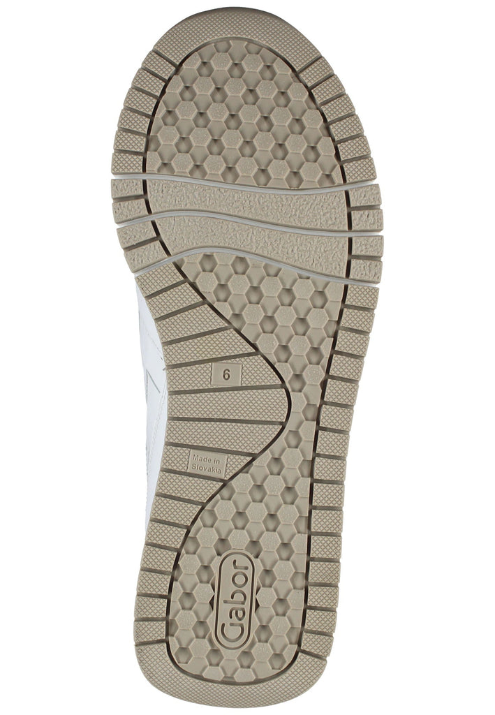 Gabor Sneaker Nappaleder Weiß