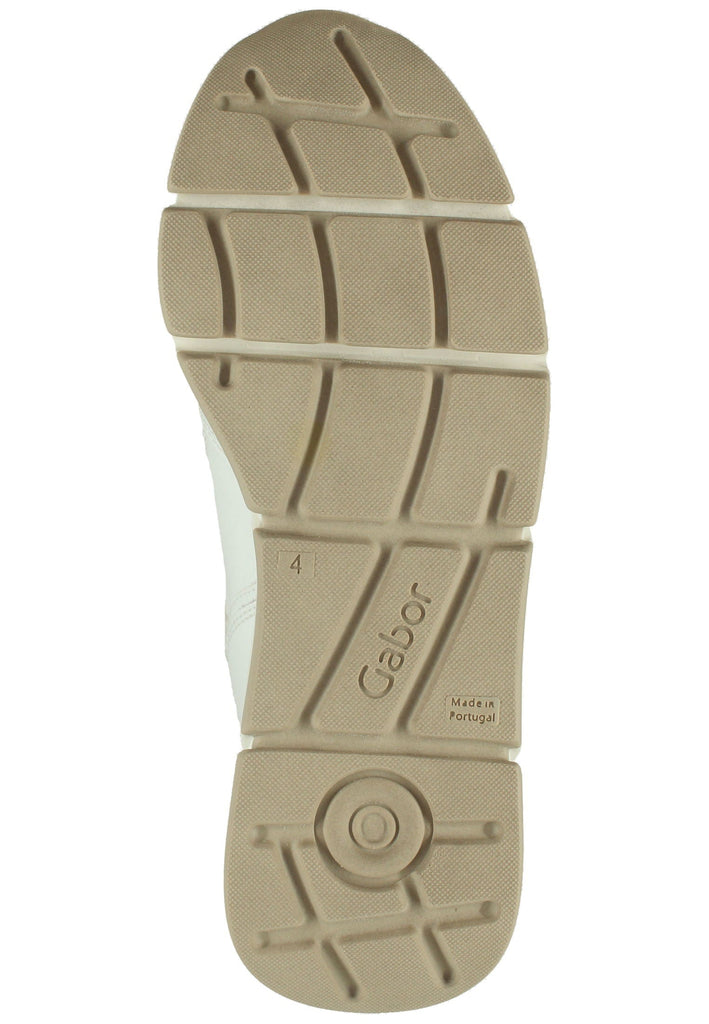 Gabor Sneaker Nappaleder Weiß