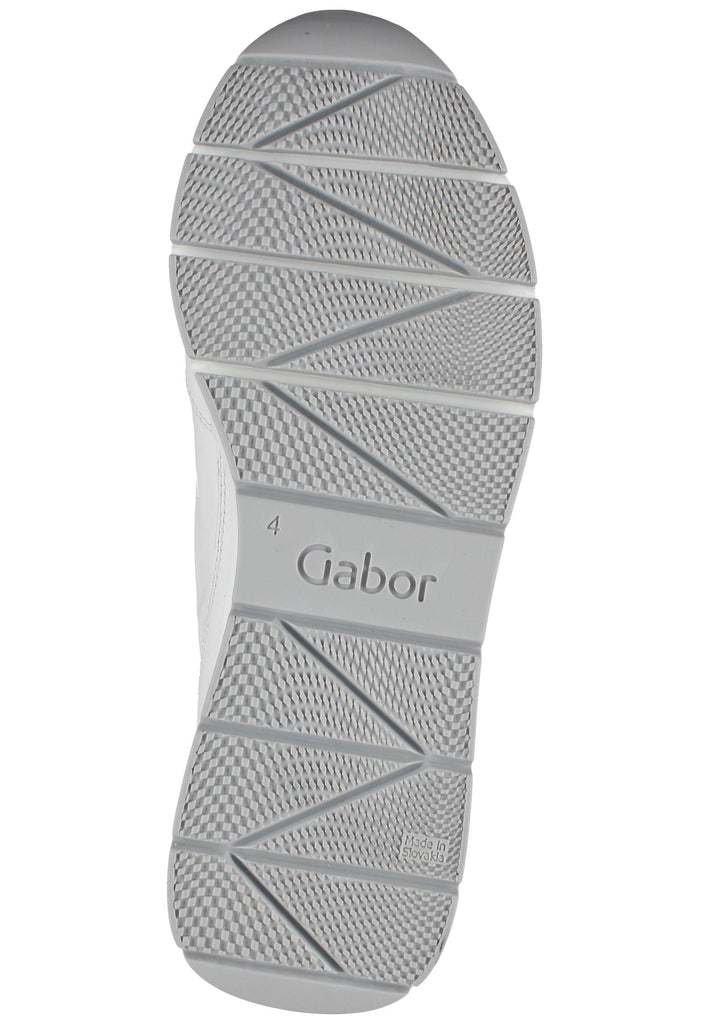 Gabor Sneaker Nappaleder Weiß