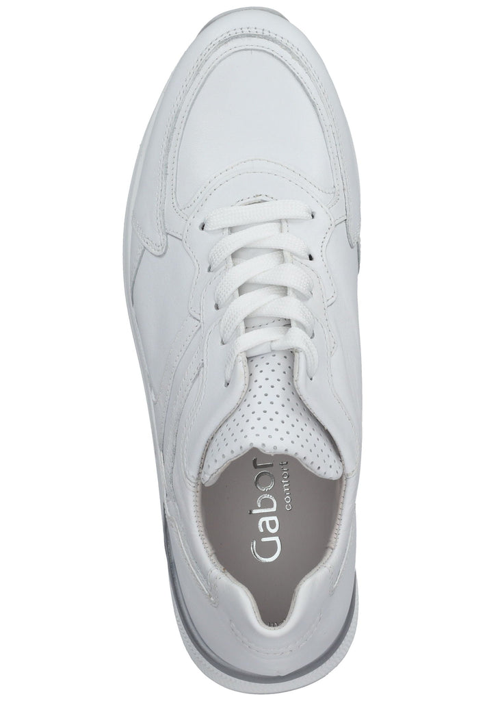 Gabor Sneaker Nappaleder Weiß