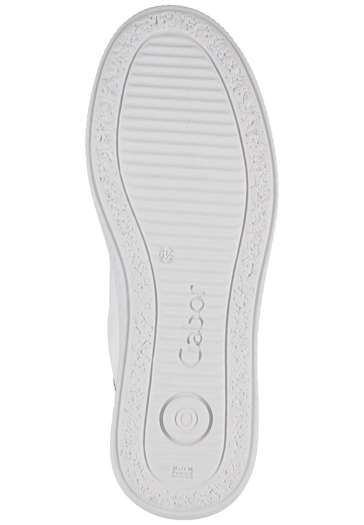 Gabor Sneaker Nappaleder Weiß