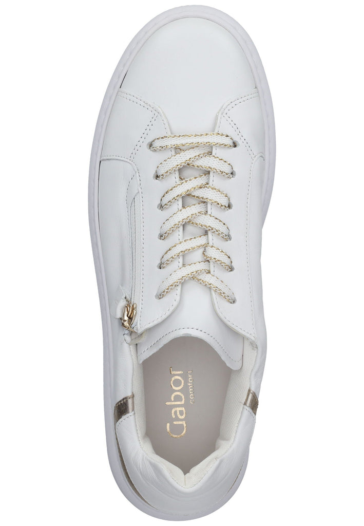 Gabor Sneaker Nappaleder Weiß