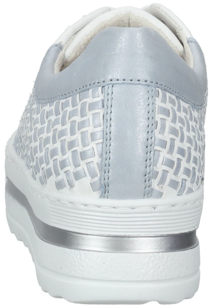 Gabor Sneaker Nappaleder Weiß/Blau