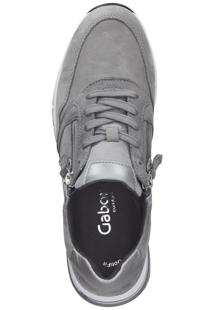 Gabor Sneaker Nubukleder Grau