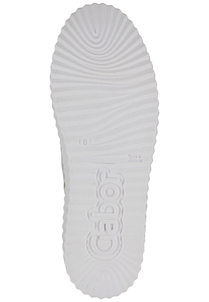 Gabor Sneaker Nubukleder Hellbeige