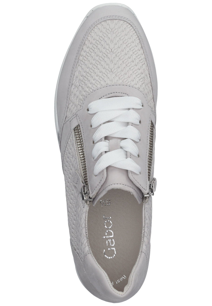 Gabor Sneaker Nubukleder Hellbeige