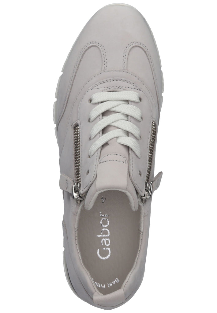 Gabor Sneaker Nubukleder Hellbeige