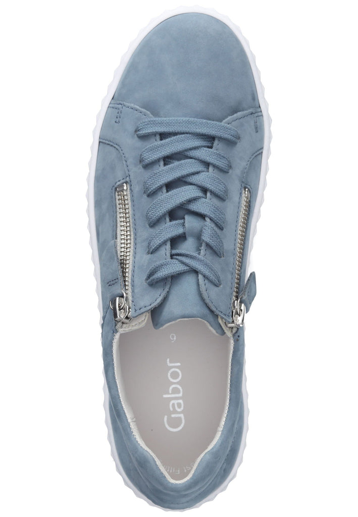 Gabor Sneaker Nubukleder Jeans