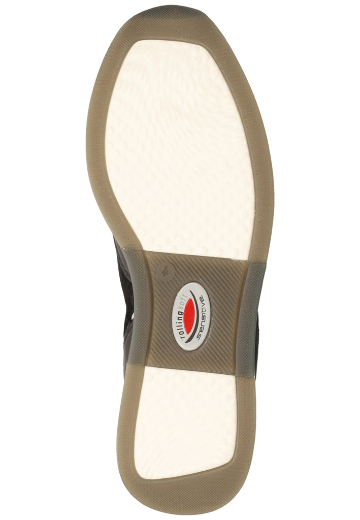 Gabor Sneaker Nubukleder Schwarz/Stone