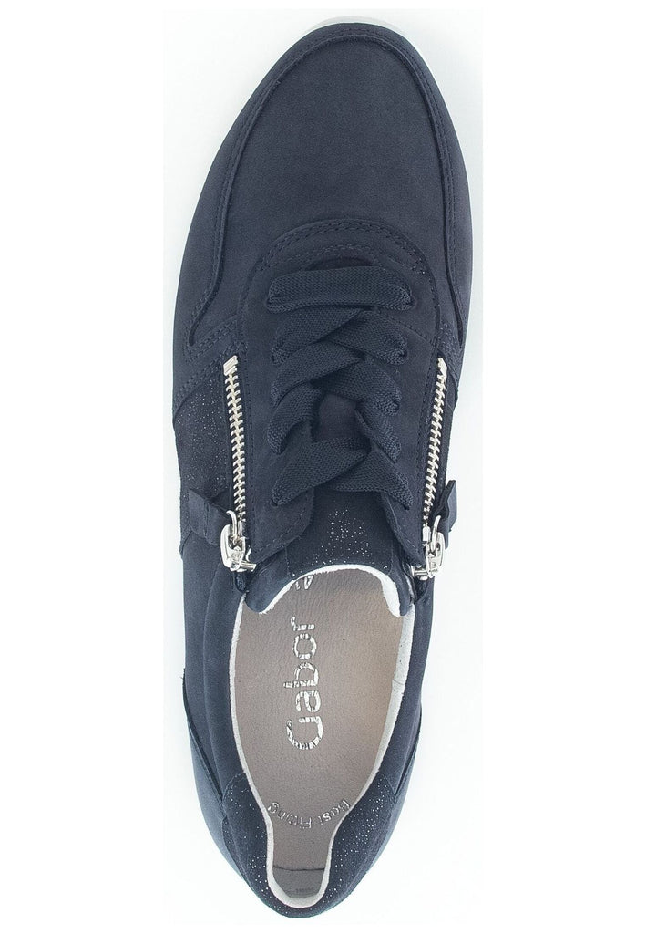 Gabor Sneaker Nubukleder/Textil Dunkelblau
