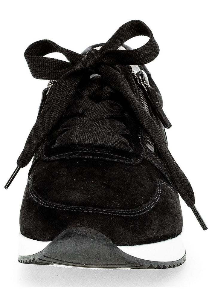 Gabor Sneaker Nubukleder/Textil Schwarz