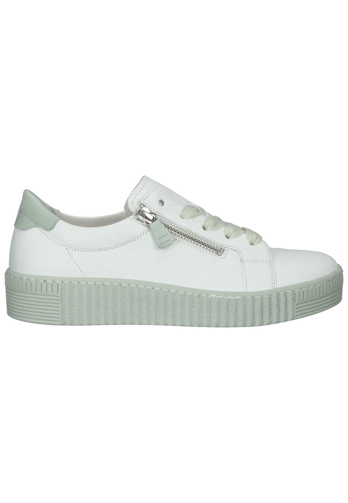 Gabor Sneaker Nubukleder Weiß