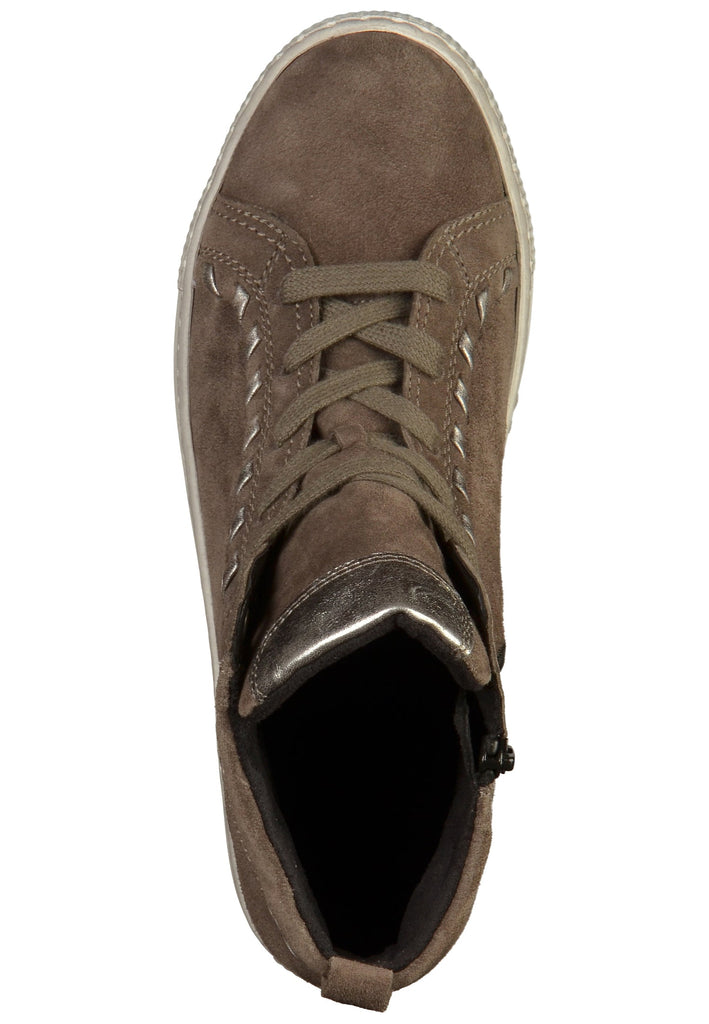 Gabor Sneaker Veloursleder Anthrazit