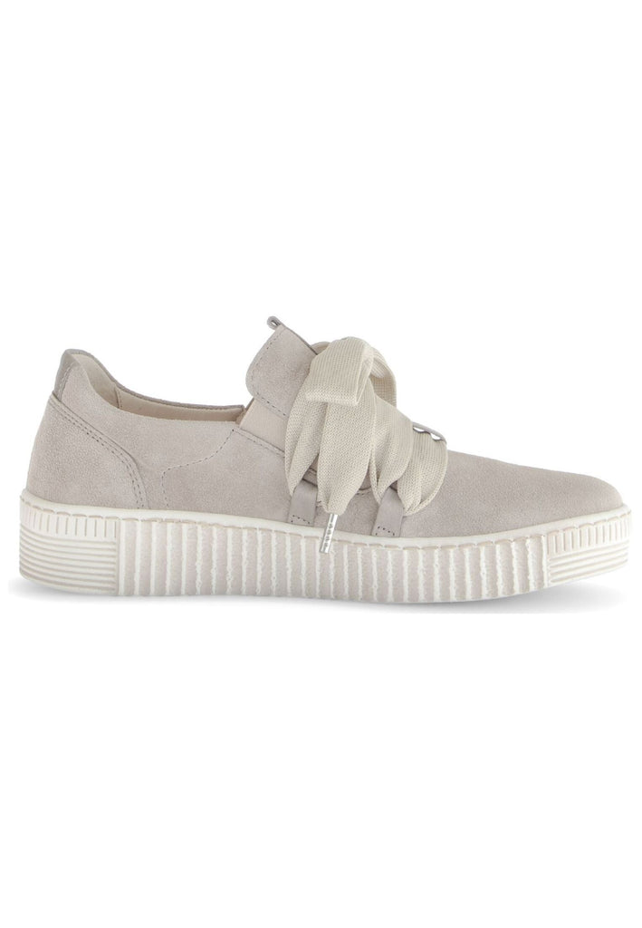 Gabor Sneaker Veloursleder Beige