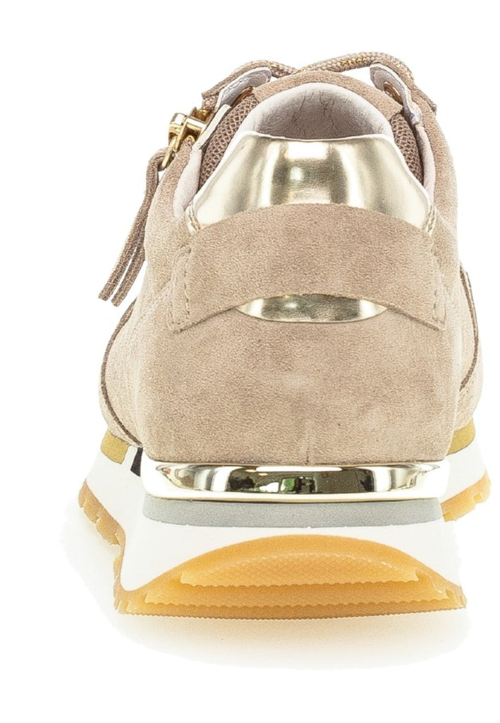 Gabor Sneaker Veloursleder Beige