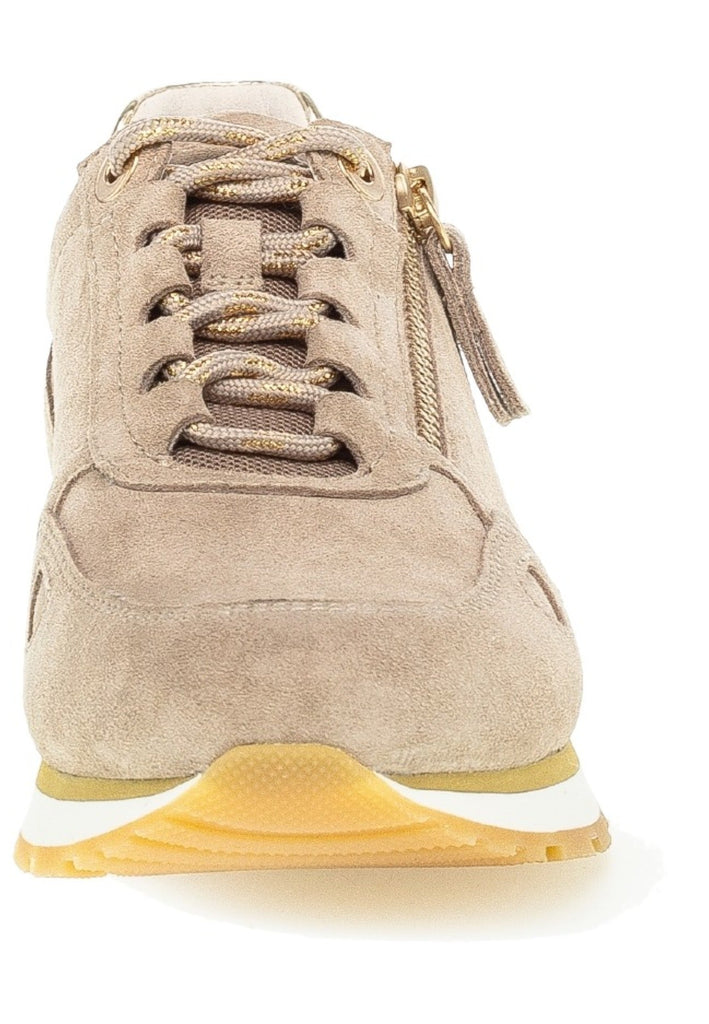 Gabor Sneaker Veloursleder Beige