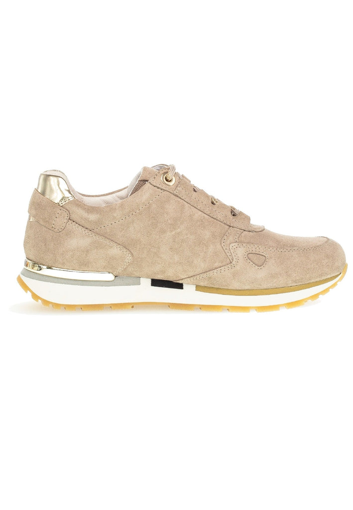 Gabor Sneaker Veloursleder Beige