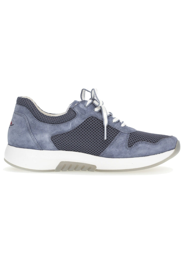 Gabor Sneaker Veloursleder Blau