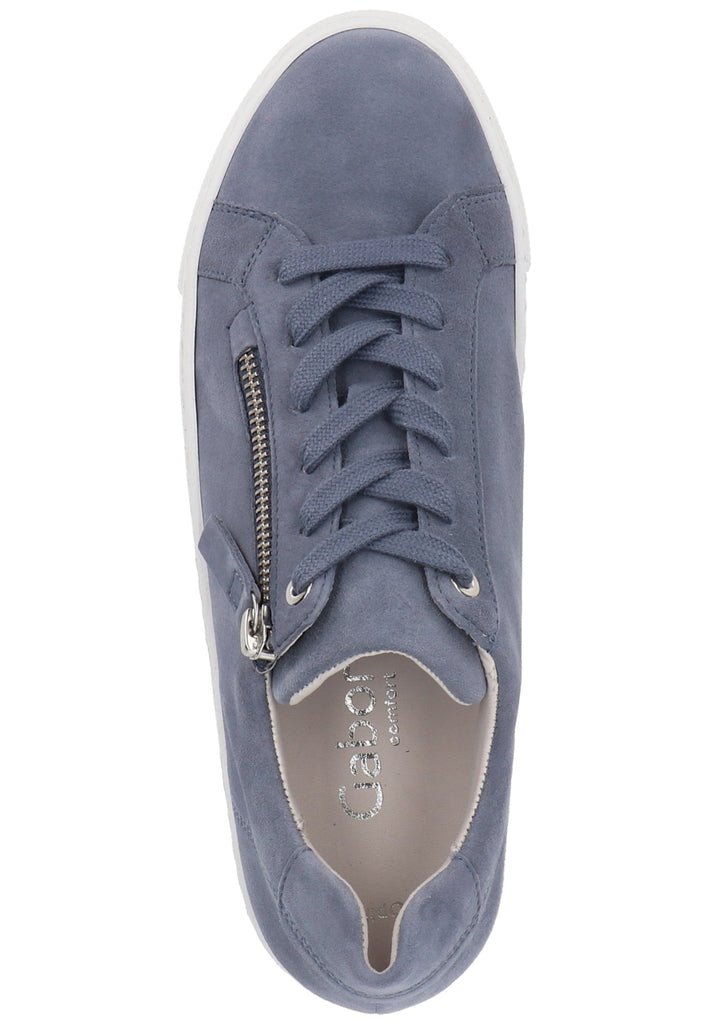 Gabor Sneaker Veloursleder Blau