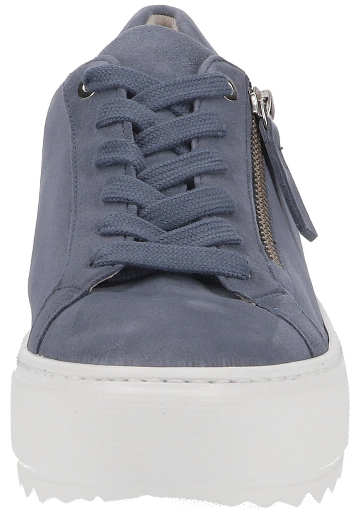 Gabor Sneaker Veloursleder Blau