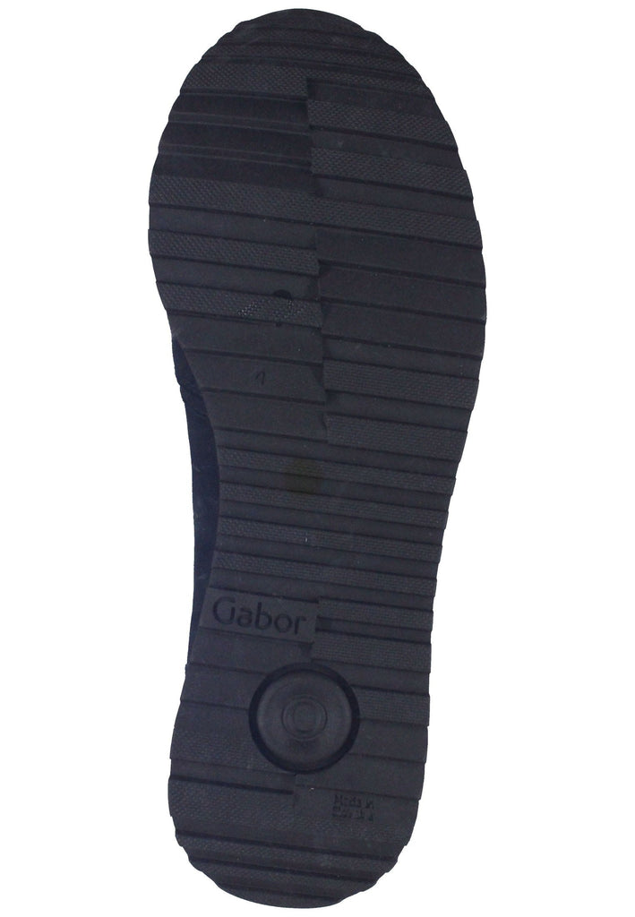 Gabor Sneaker Veloursleder Dunkelblau