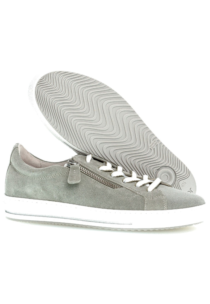 Gabor Sneaker Veloursleder Grau
