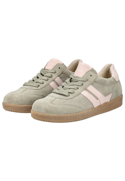 Gabor Sneaker Veloursleder Grün