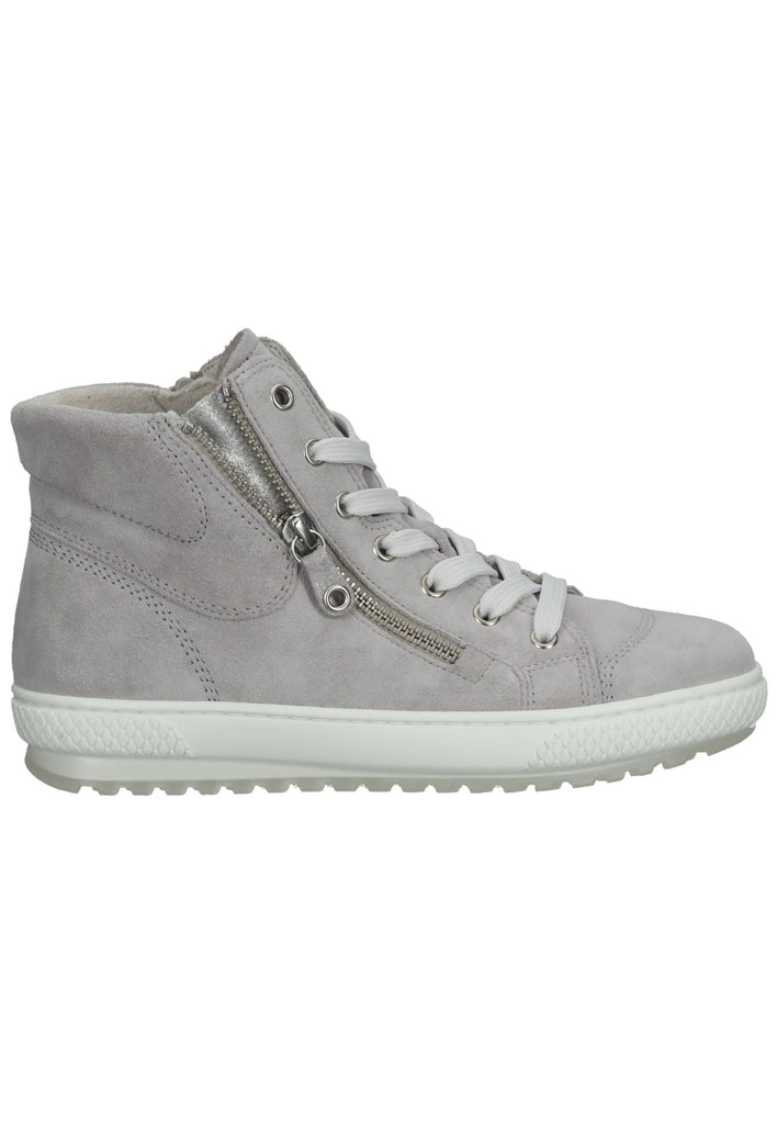 Gabor Sneaker Veloursleder Hellgrau