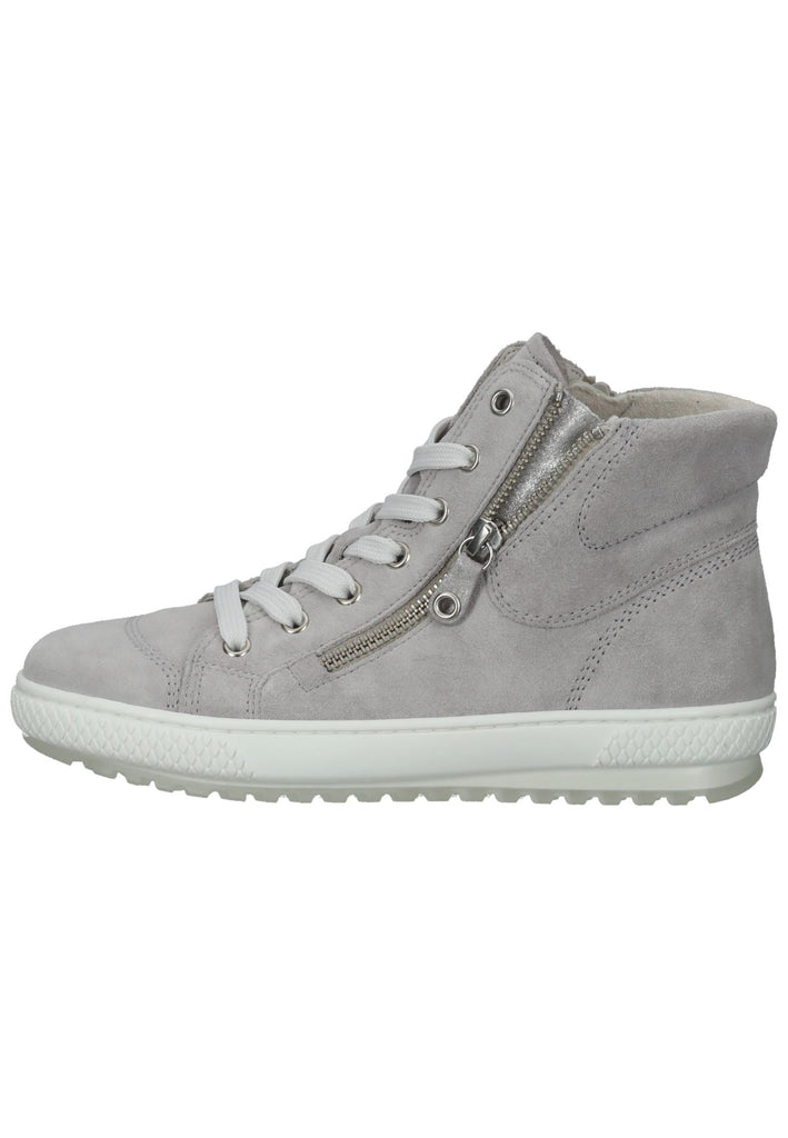 Gabor Sneaker Veloursleder Hellgrau