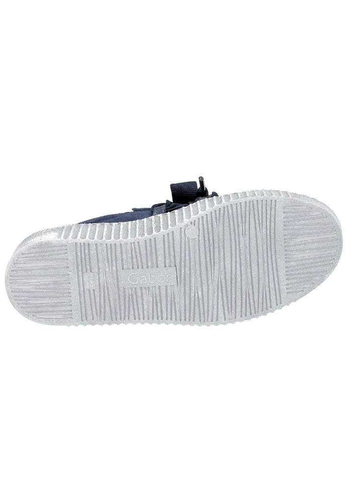 Gabor Sneaker Veloursleder Marine