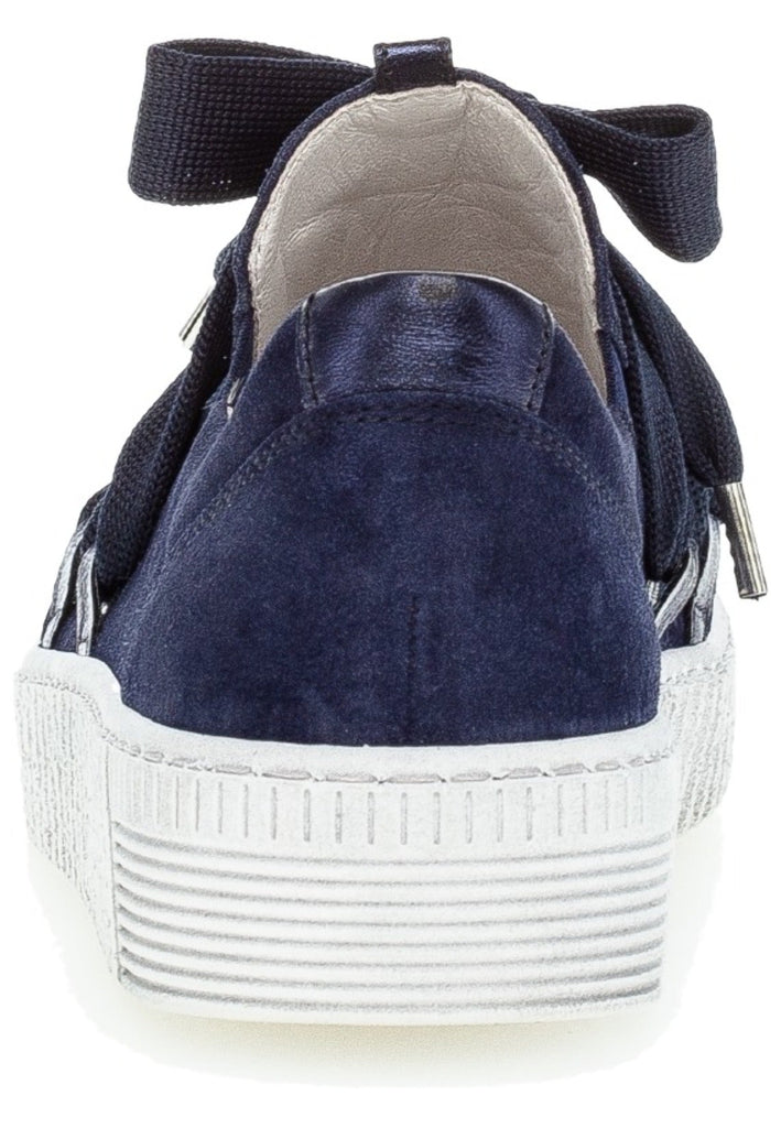 Gabor Sneaker Veloursleder Marine