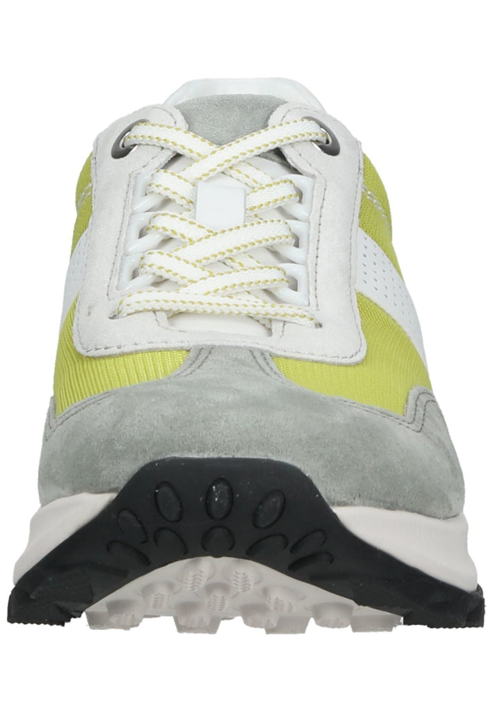 Gabor Sneaker Veloursleder/Mesh Grau/Gelb