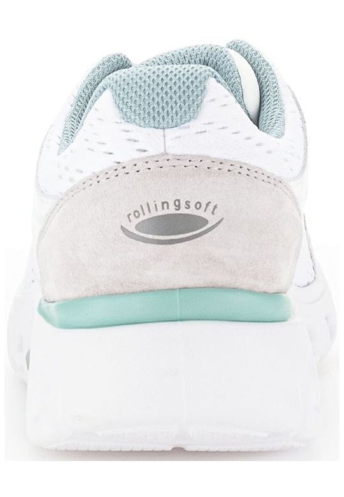 Gabor Sneaker Veloursleder/Mesh Weiß Kombi