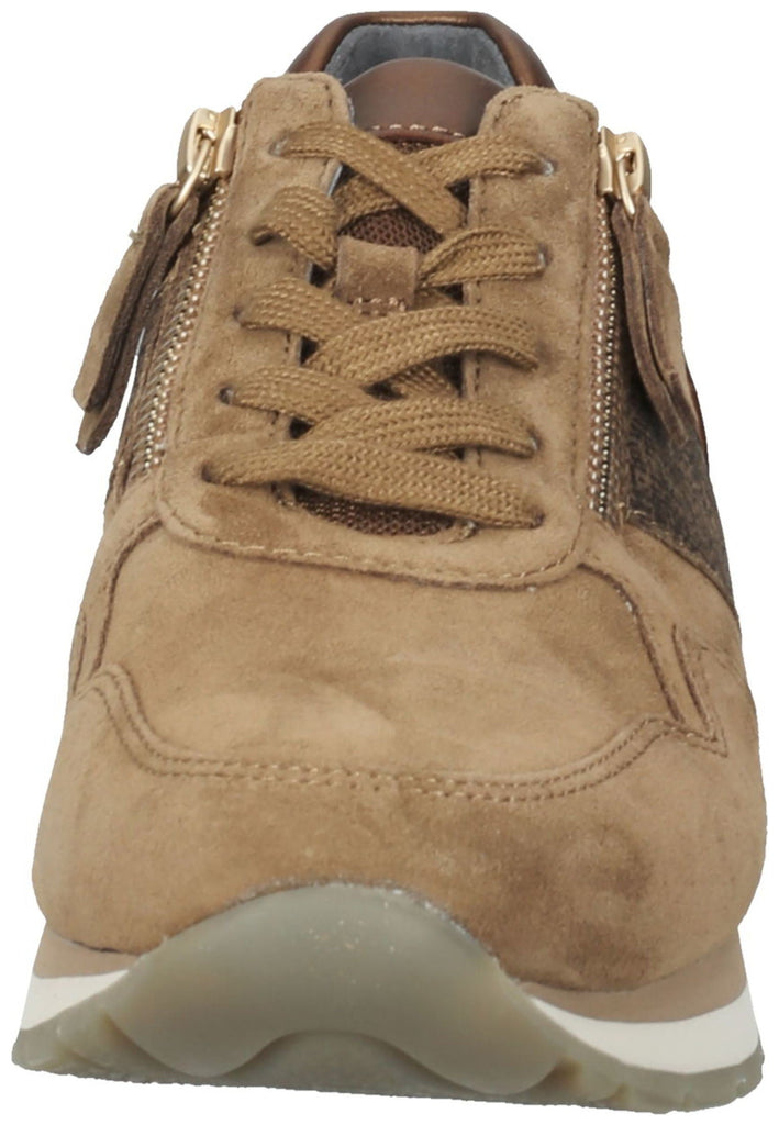 Gabor Sneaker Veloursleder Mittelbraun