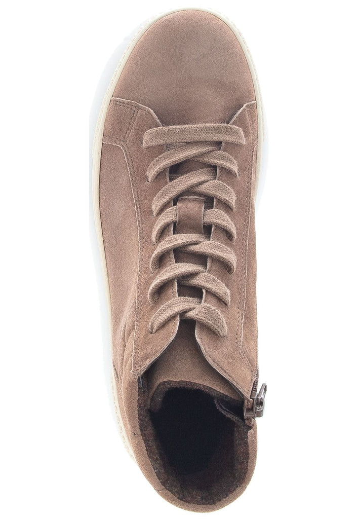 Gabor Sneaker Veloursleder Muskat