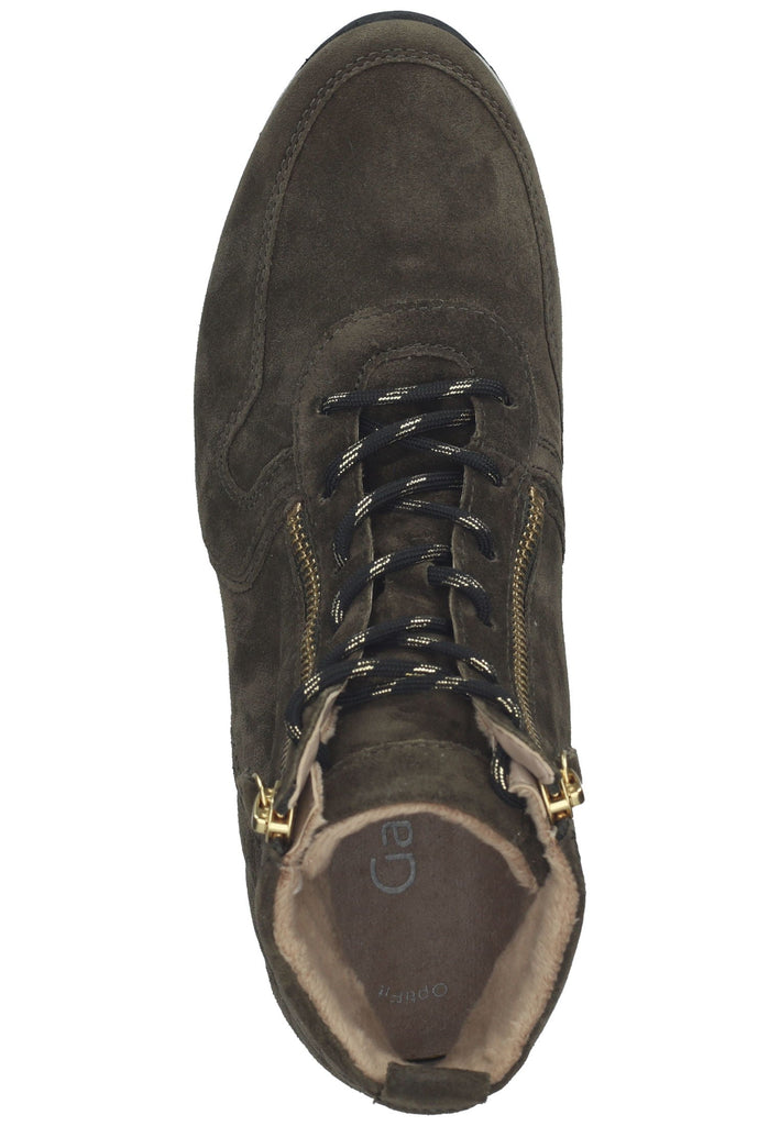 Gabor Sneaker Veloursleder Oliv
