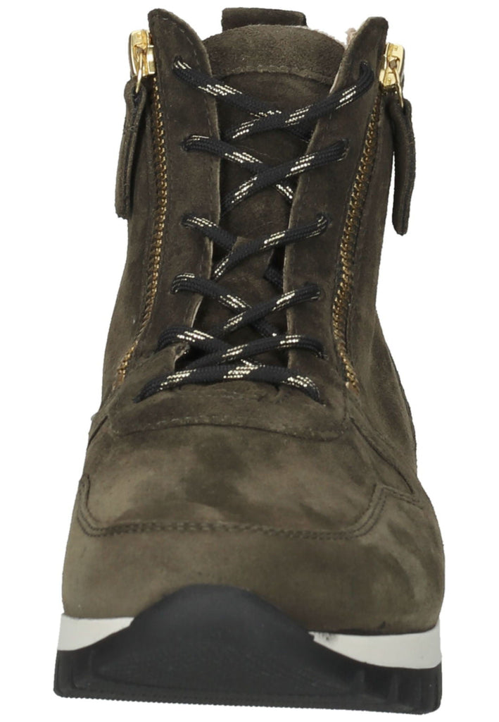 Gabor Sneaker Veloursleder Oliv