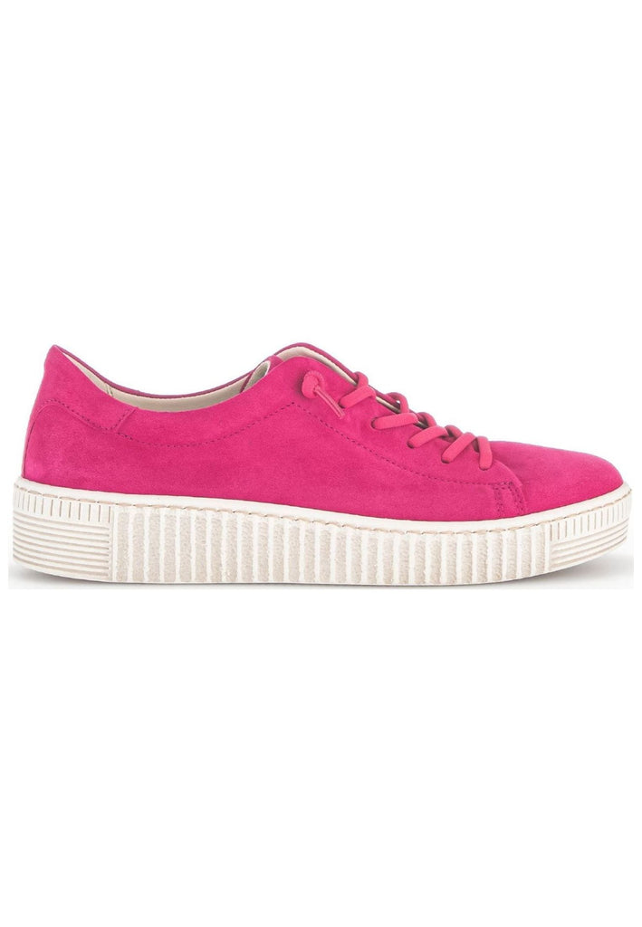 Gabor Sneaker Veloursleder Pink