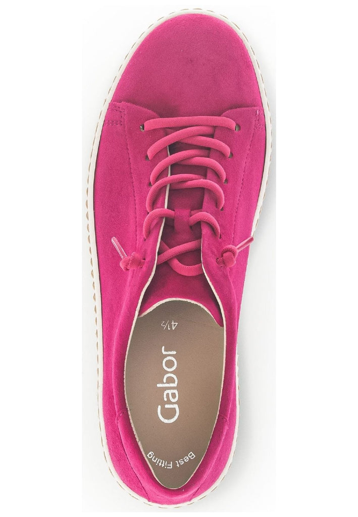Gabor Sneaker Veloursleder Pink